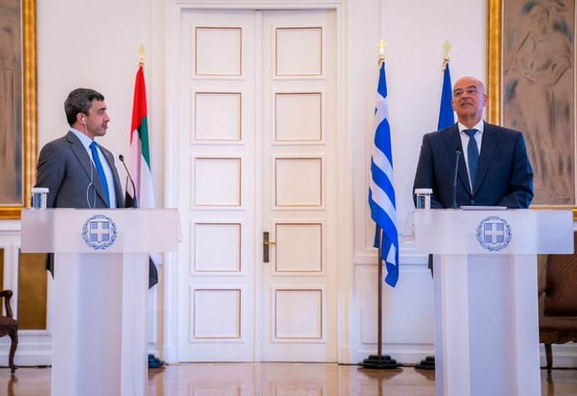 الإمارات واليونان يعلنان الشراكة الاستراتيجية بين البلدين