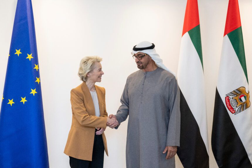 التعاون المشترك بين الإمارات والاتحاد الأوروبي