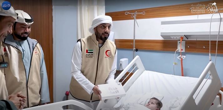الهلال الأحمر الإماراتي يدعم مستشفى الناس في مصر
