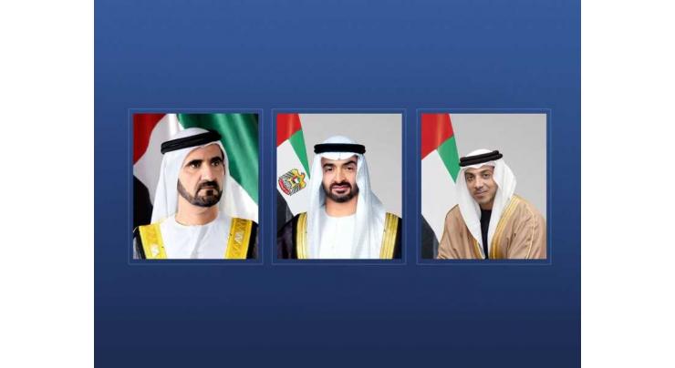 قادة الإمارات يهنئون رئيس ليتوانيا بيوم الاستقلال
