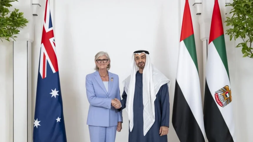 رئيس الدولة: حريصون على التعاون مع أستراليا لخدمة التنمية المشتركة ودعم السلام العالمي